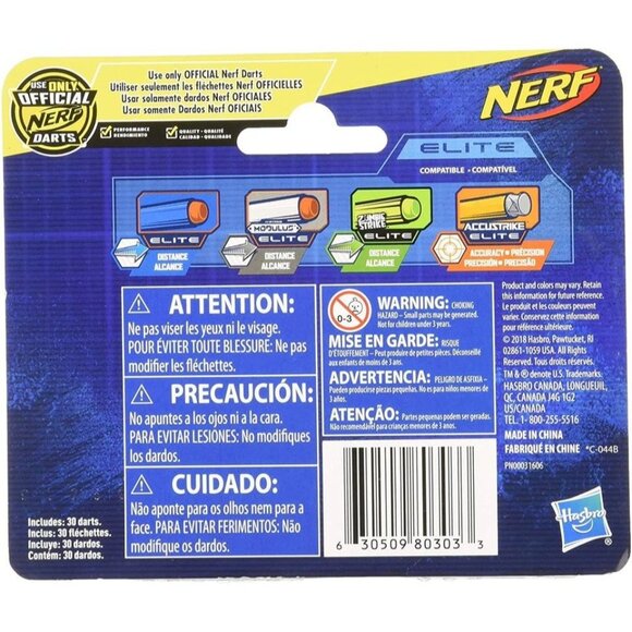 Nerf Darts 12 Pack Refill For Elite Blasters - Picture 3 of 3